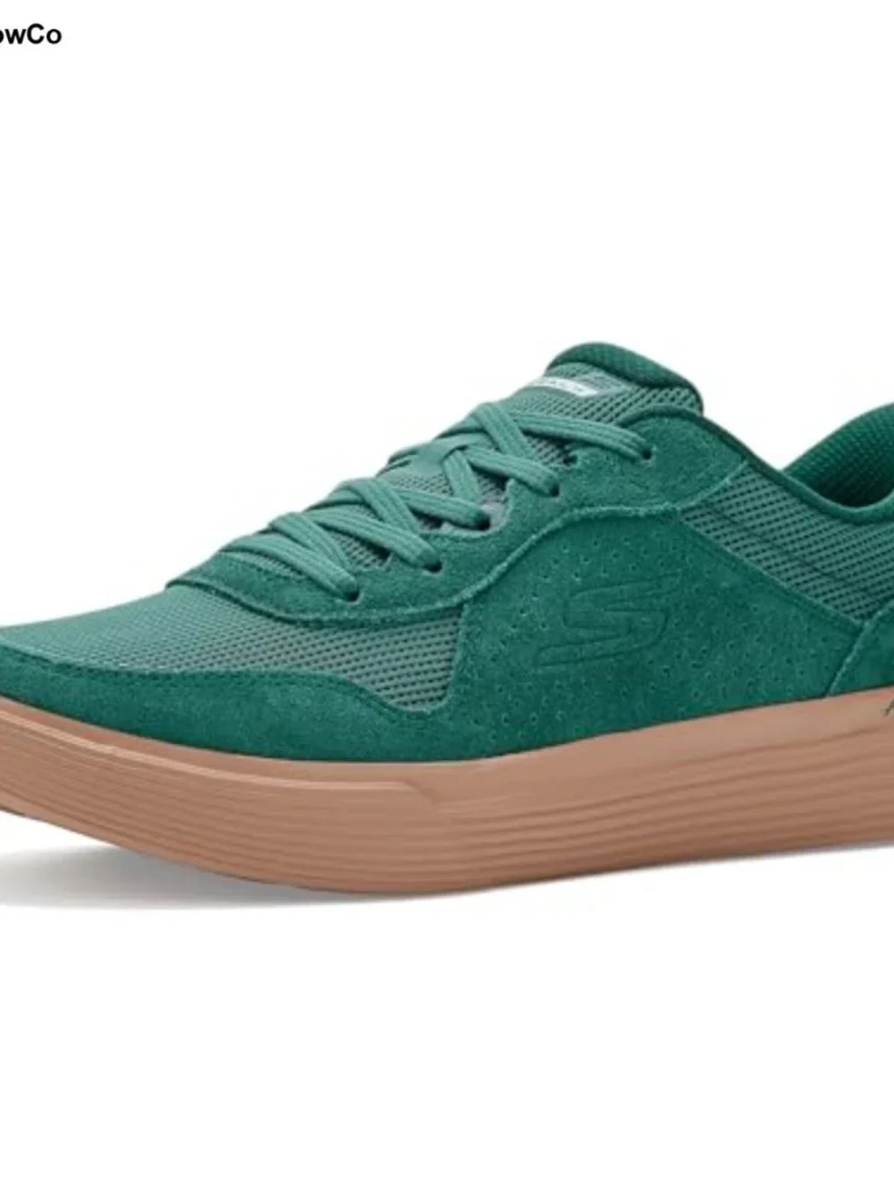 Slip-On Walking Sneakers with Arch Fit Suede Mesh
